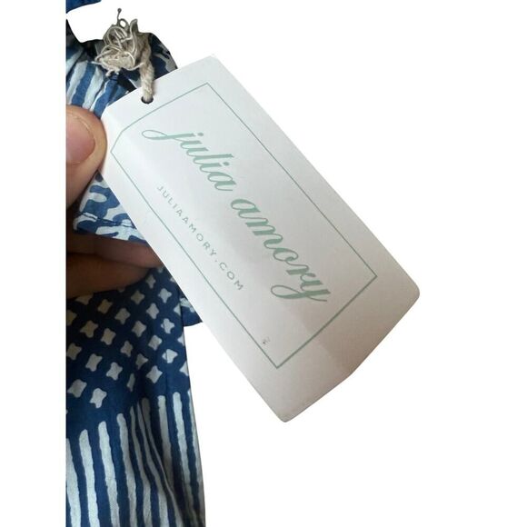 Julia Amory Honor Dress in Stonington Patchwork Girls Sz. 4 - Picture 2 of 5